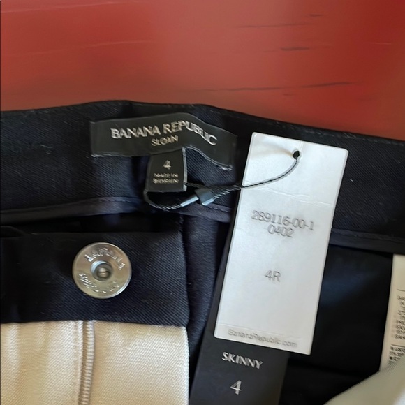 Banana Republic Sloan Two-Colour  Skinny Riding Pants Tailored Fit Size 4 - Picture 10 of 16